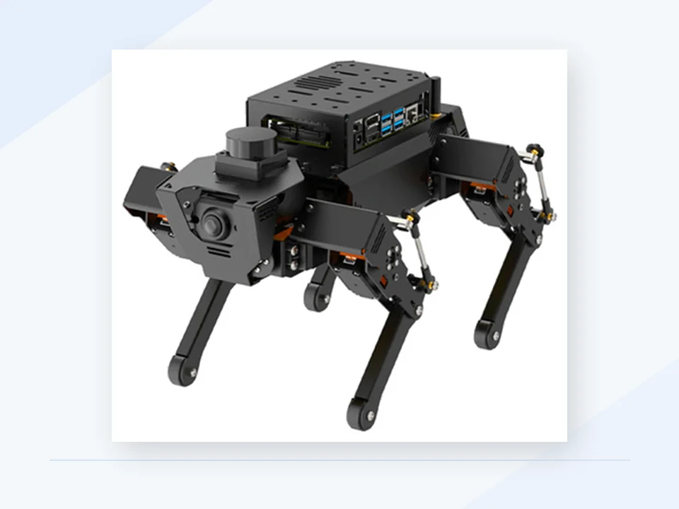 ROSPug quadruped robot dog