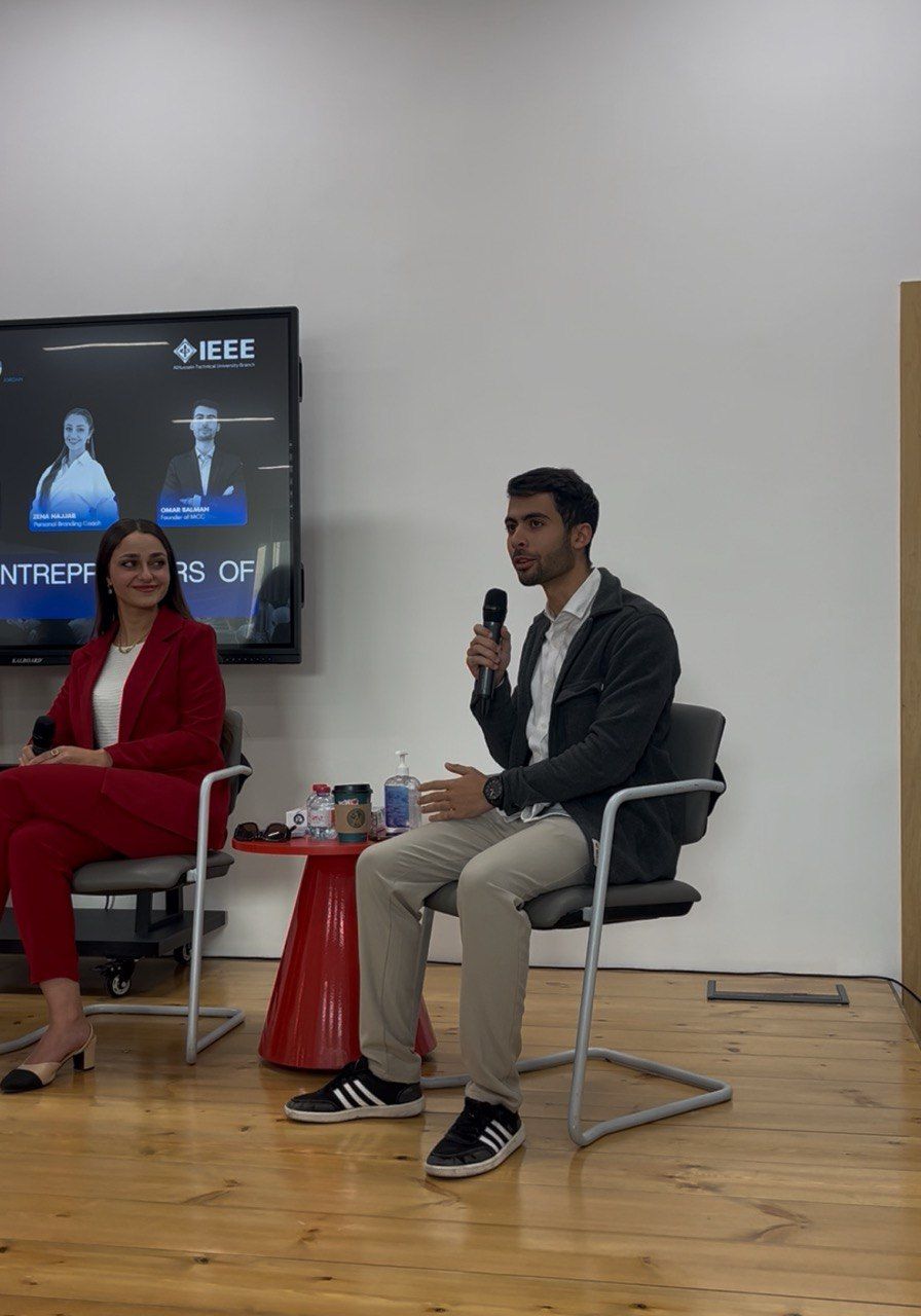 MCC founder speaking on an IEEE entrepreneurship panel